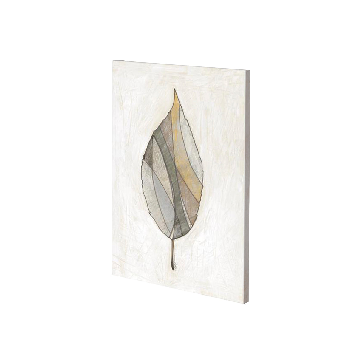 Leafy Patterns 3 by Filippo Ioco a Hand Embellished Textured Canvas from Mercana - Luna Furniture