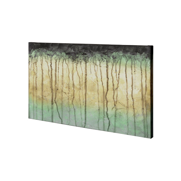 Treeline Light II by Jennifer Goldberger a Hand Embellished Textured Canvas