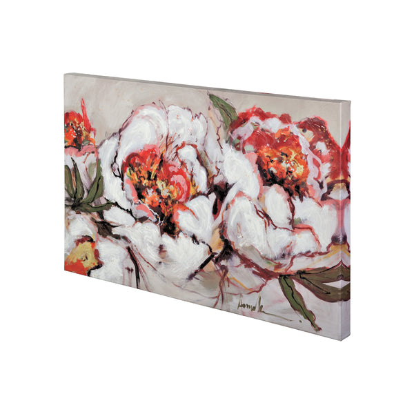 Charade of Spring by Mercana Studio a Hand Embellished Textured Canvas