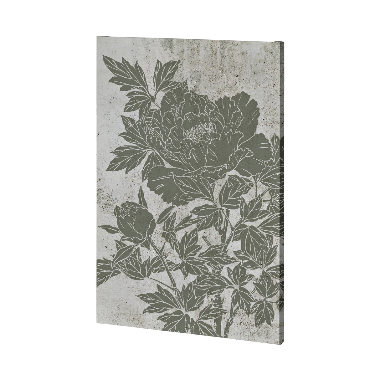 Blooming Peony II by Mercana Studio a Hand Embellished Textured Canvas from Mercana - Luna Furniture