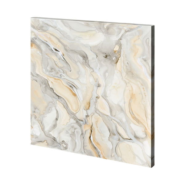 Alabaster IV by Mercana Studio a Hand Embellished Textured Canvas