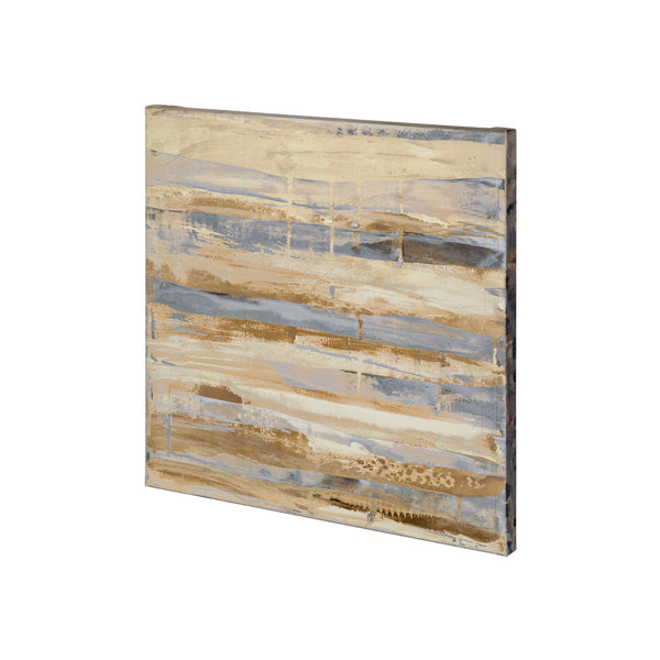 Alloy 6 by Mercana Studio a Hand Embellished Textured Canvas