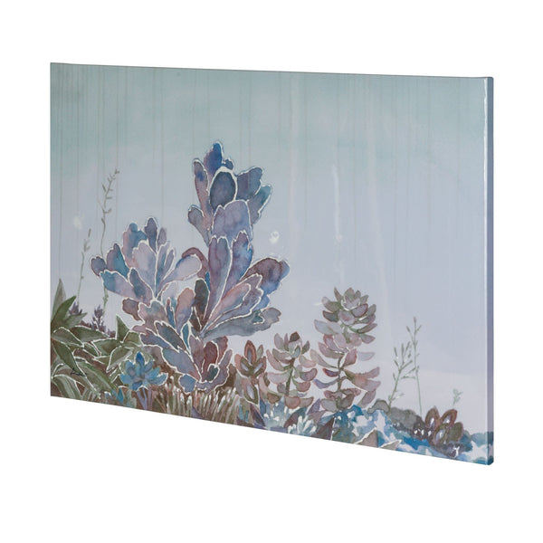 Breathe I by Mercana Studio a Hand Embellished Textured Canvas