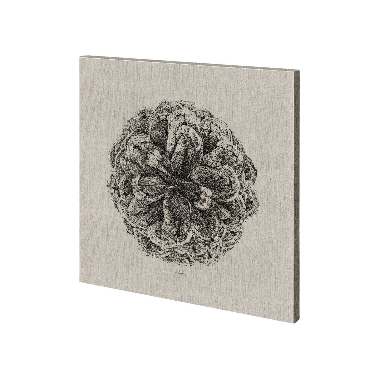 Cone of View I by Mercana Studio a Hand Embellished Textured Canvas from Mercana - Luna Furniture