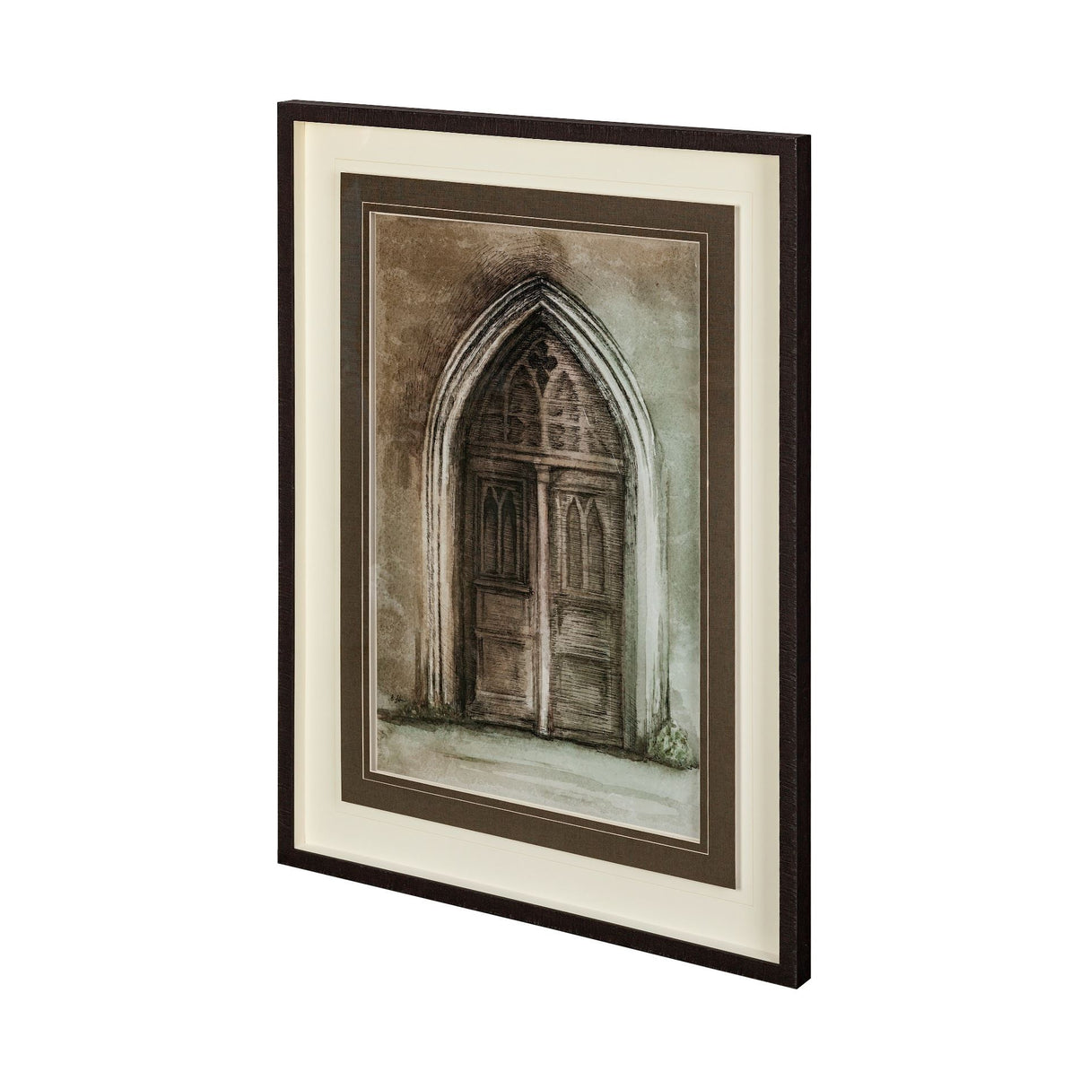 Door II by Mercana Studio a Hand Embellished Textured Framed Art Print Matted under Glass from Mercana - Luna Furniture