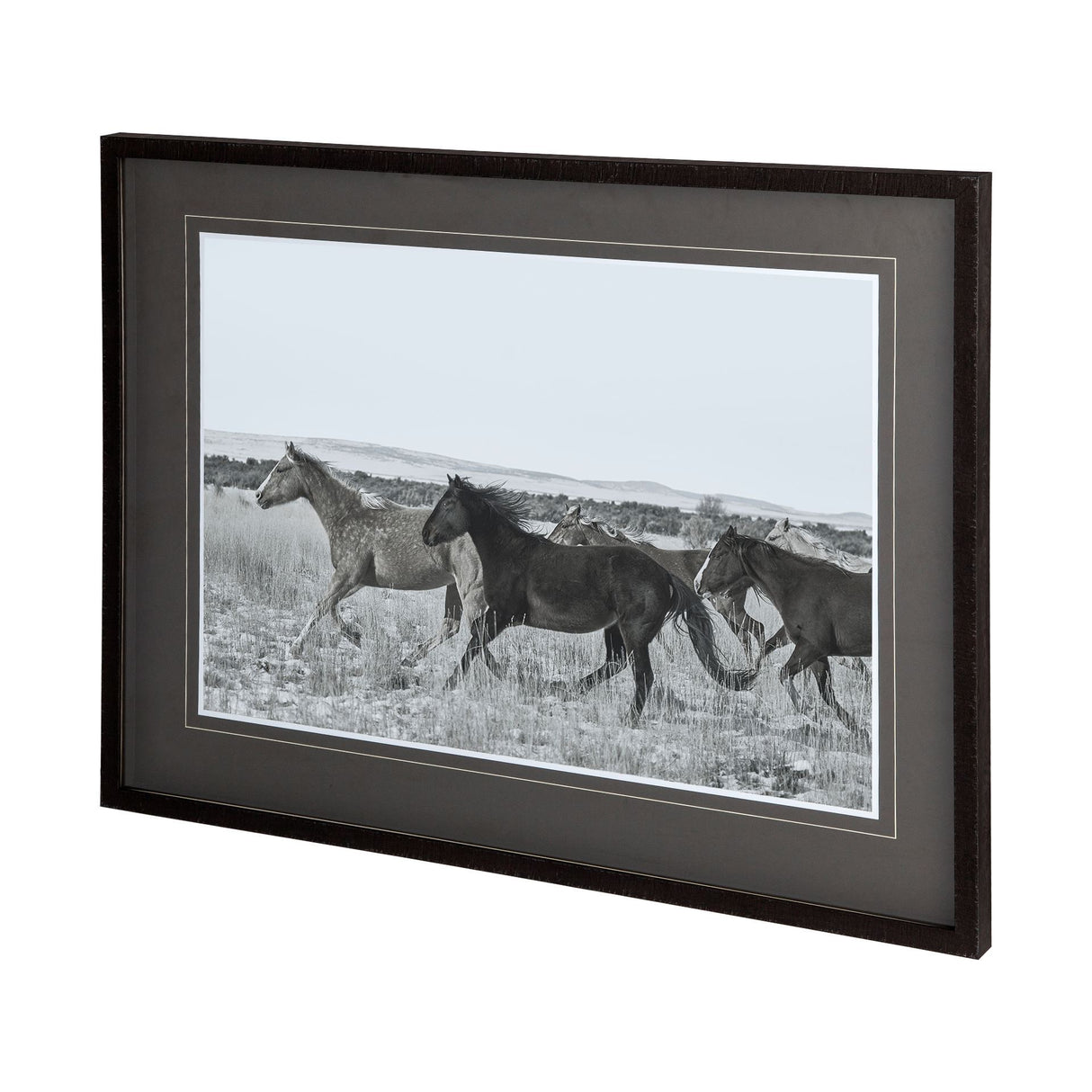 Horse Fort Ranch 14 by Dunker a Framed Photo Art Print Matted under Glass from Mercana - Luna Furniture