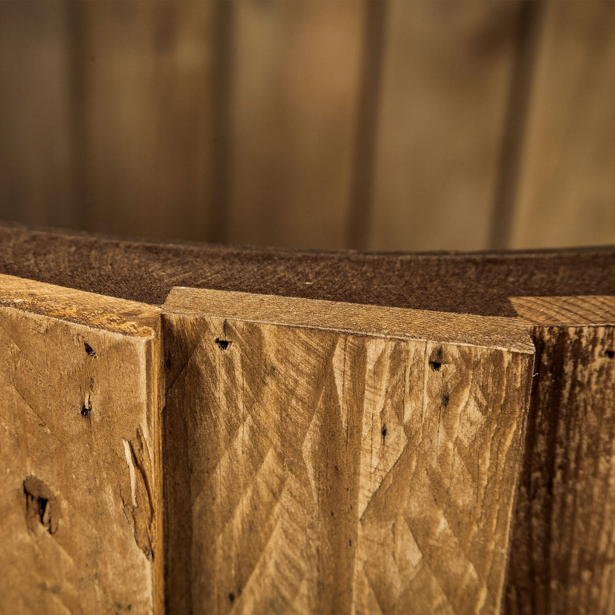 John Paul (Set of 2) 25L x 25W Brown Wood W/ Glass Accent Tables from Mercana - Luna Furniture