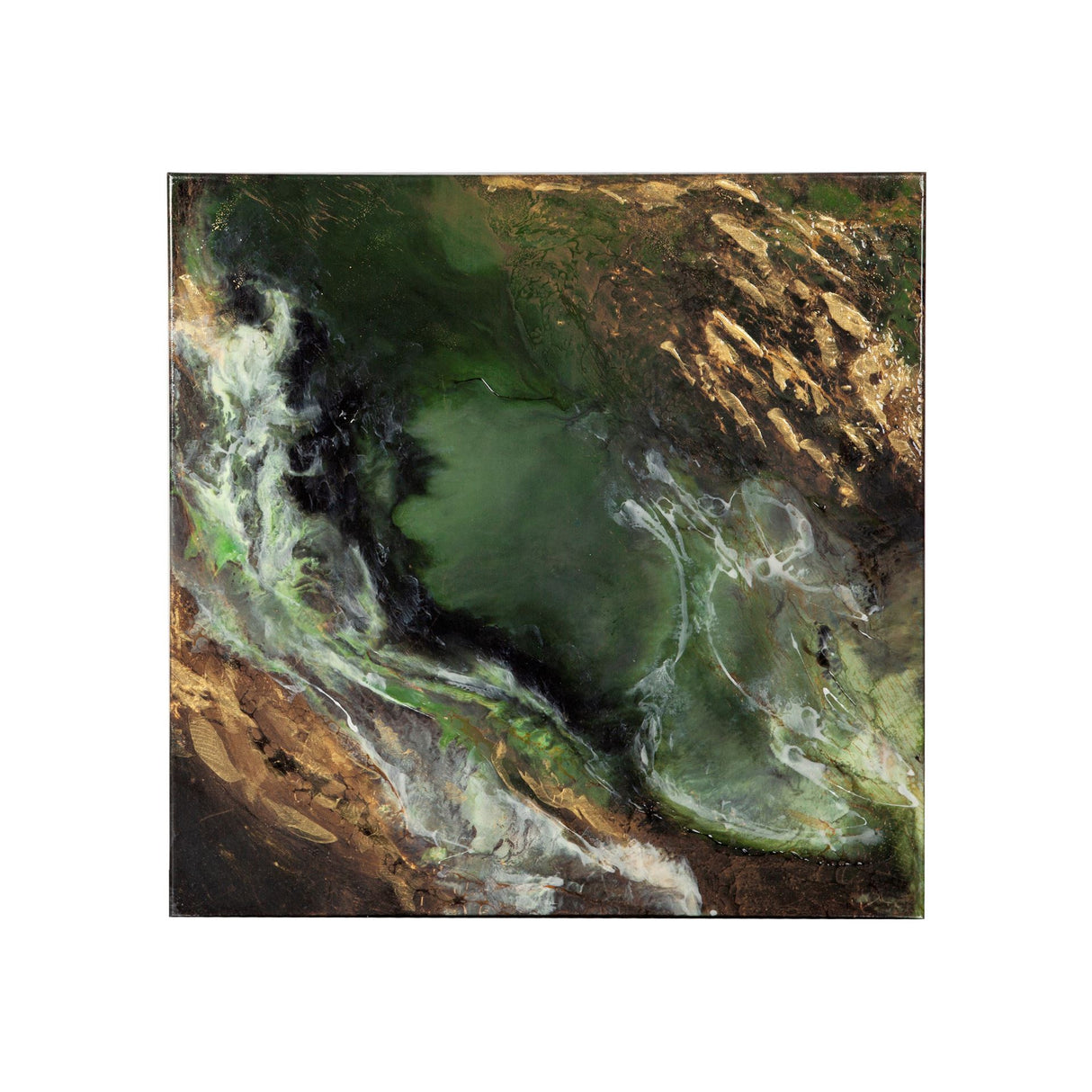 Unknown by Corrie LaVelle a Hand Embellished Textured Canvas from Mercana - Luna Furniture