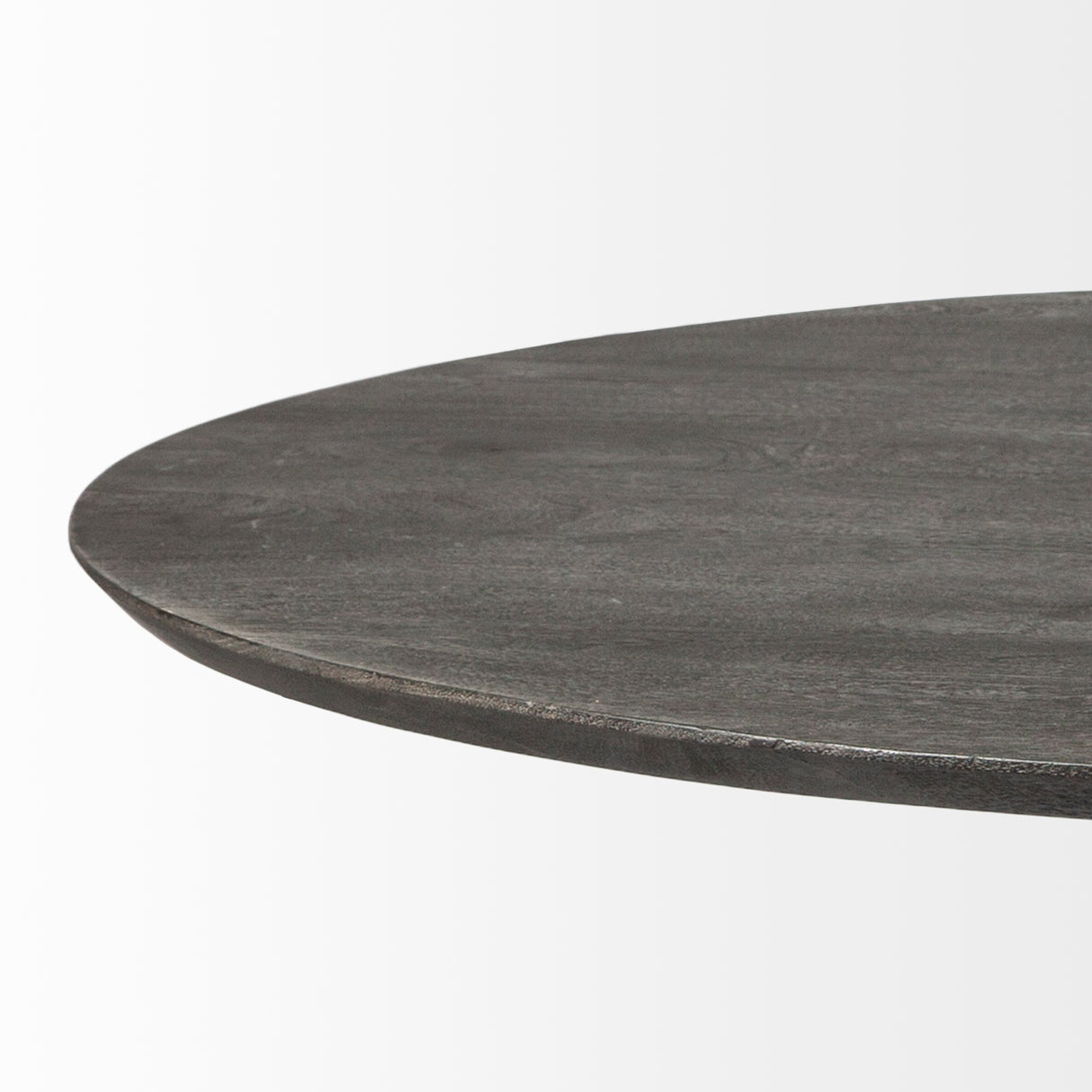 Maxwell 54" Brown Solid Wood Top Brown Metal/Wood Base Dining Table from Mercana - Luna Furniture