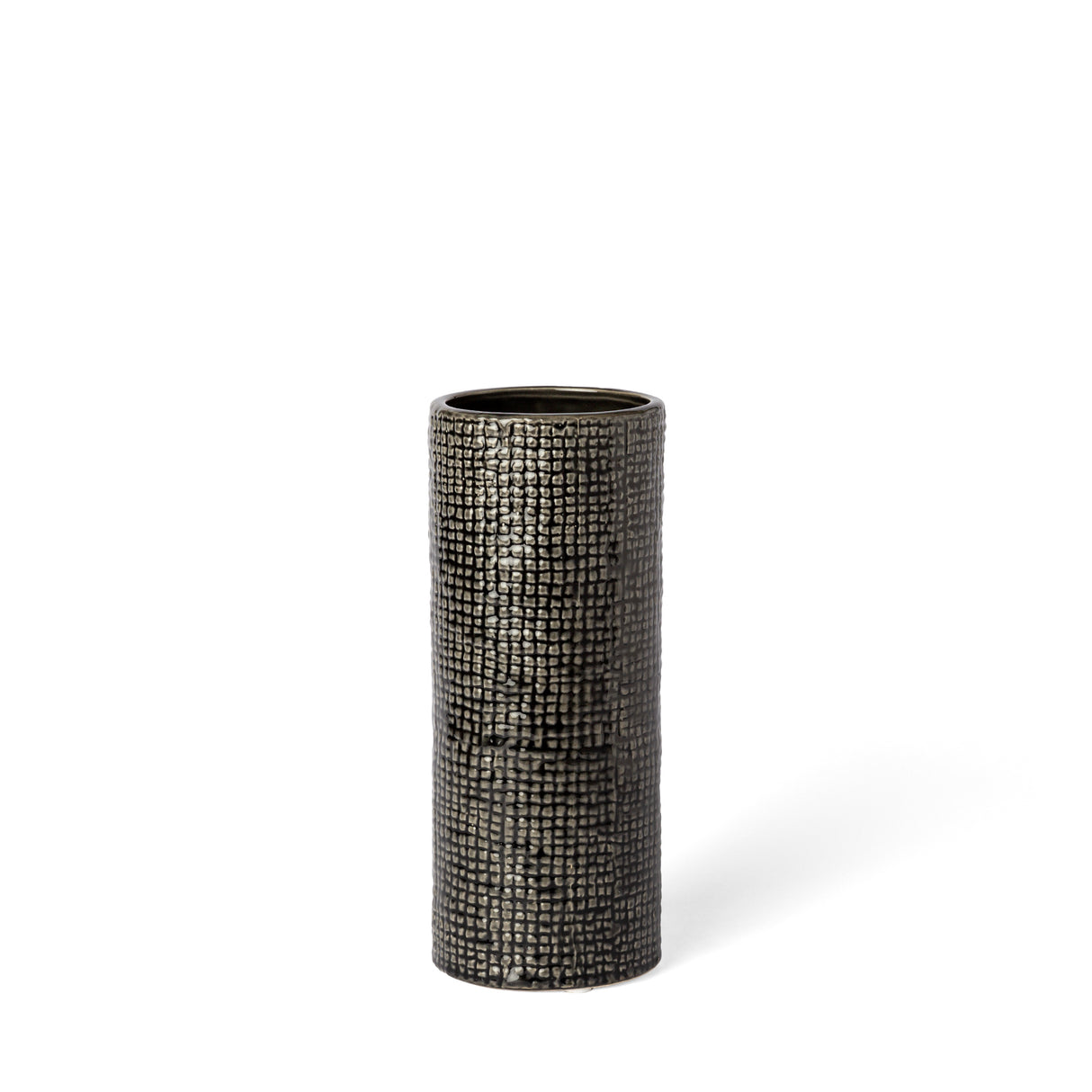 Kona II Medium Black/Gold Ceramic Vase from Mercana - Luna Furniture