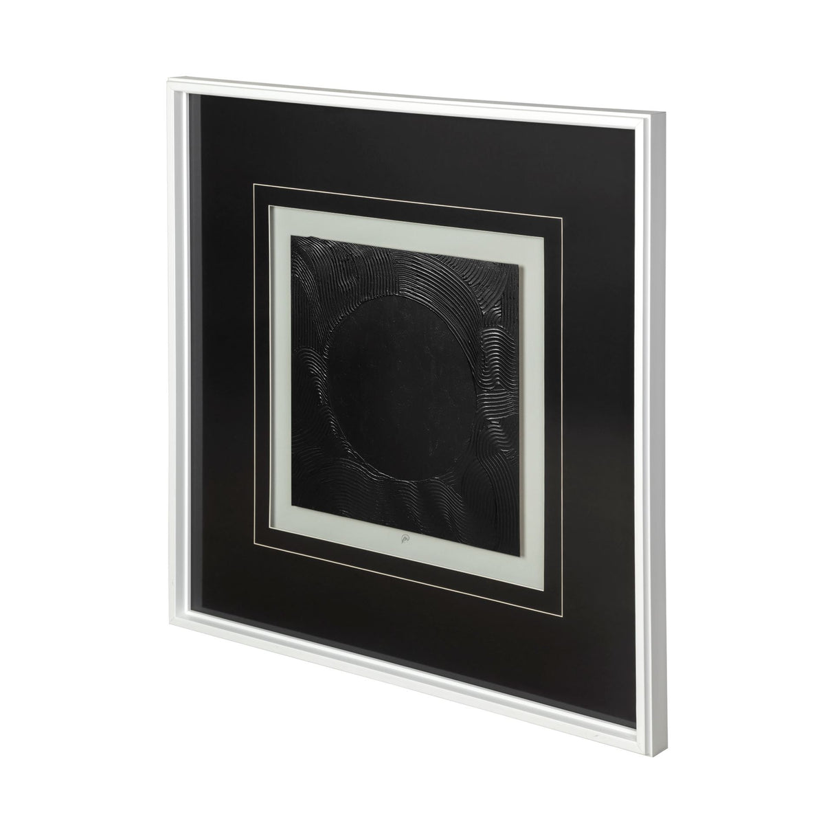 Shadowed Waves II by Studio M a handmade Original Framed Artwork under Glass from Mercana - Luna Furniture
