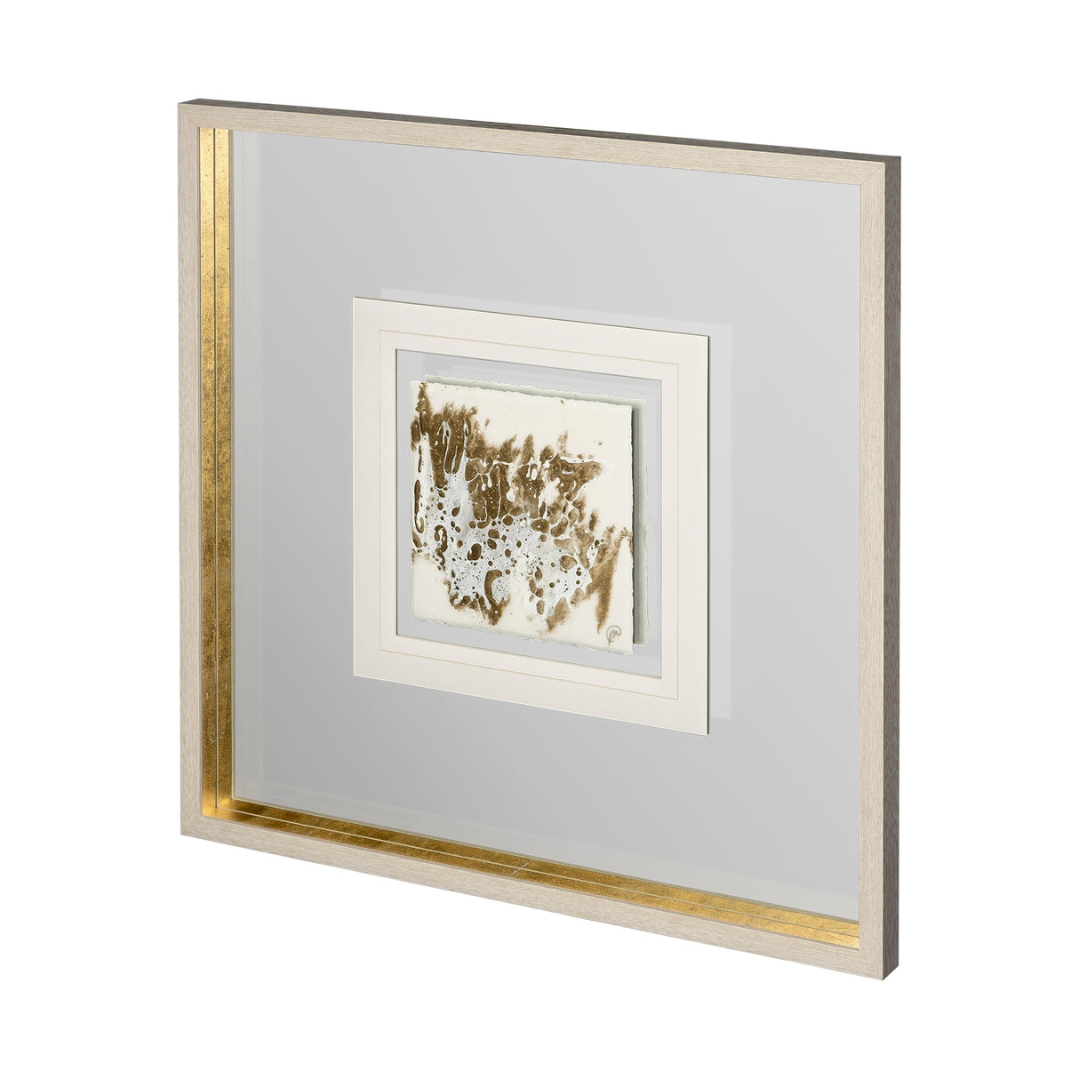 Agleam by Studio M a handmade Original Framed Artwork under Glass from Mercana - Luna Furniture