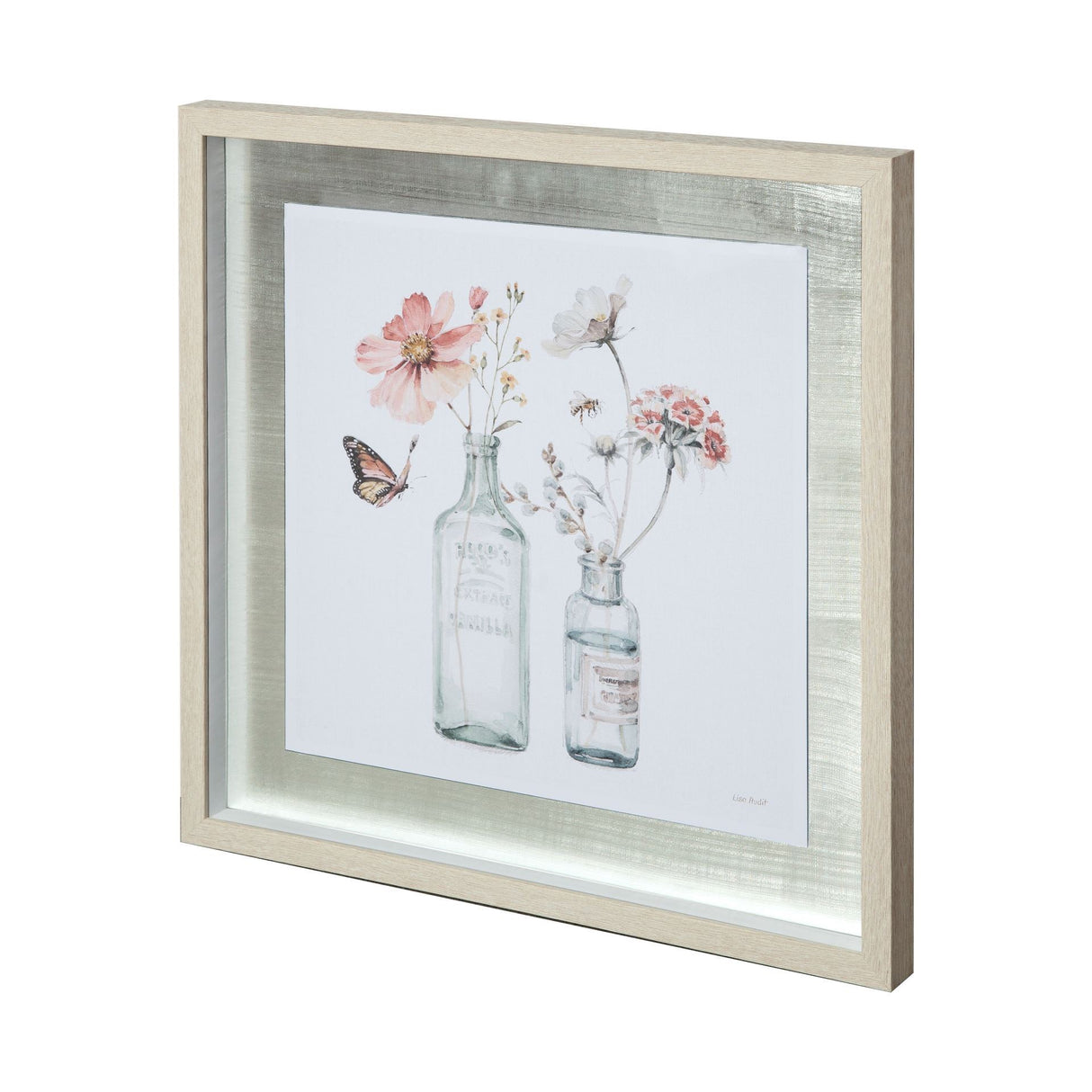 A Country Weekend X by Mercana Studio Hand Embellished Textured Framed Art Print Matted under Glass from Mercana - Luna Furniture