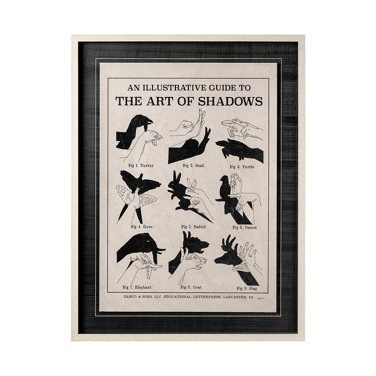 The Art of Shadows X by Mercana Studio Hand Embellished Textured Framed Art Print Matted under Glass from Mercana - Luna Furniture