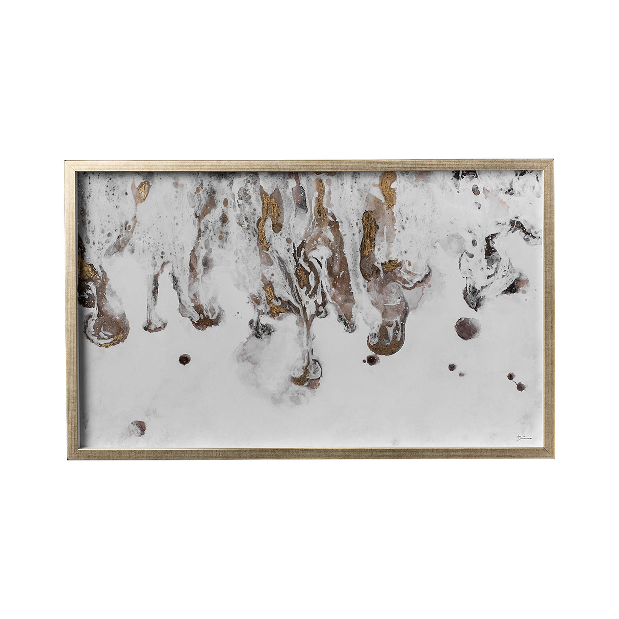 Icarus I by Mercana Studio a Hand Embellished Textured Framed Art Print Matted under Glass from Mercana - Luna Furniture