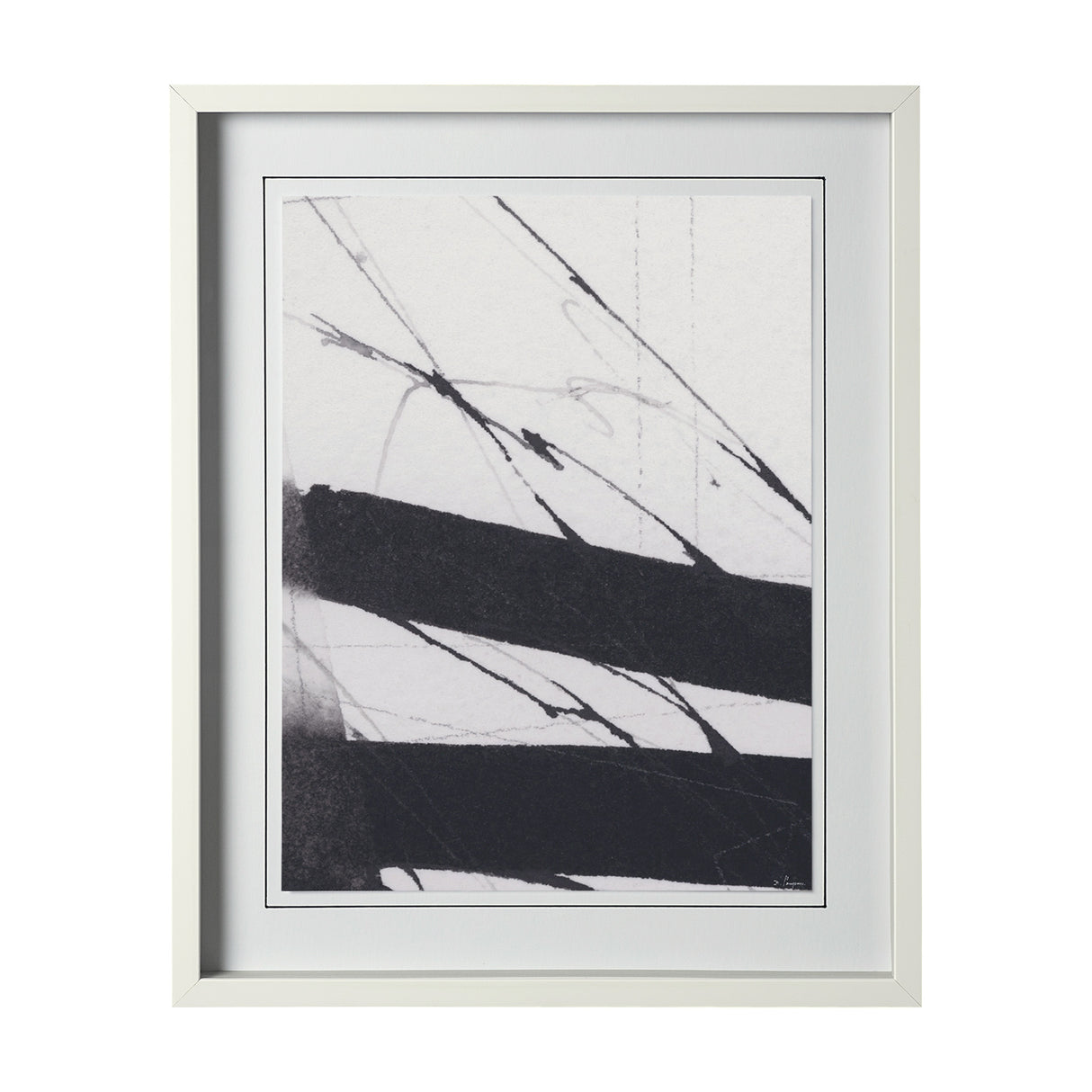 Directions II by Mercana Studio a Hand Embellished Textured Framed Art Print Matted under Glass from Mercana - Luna Furniture