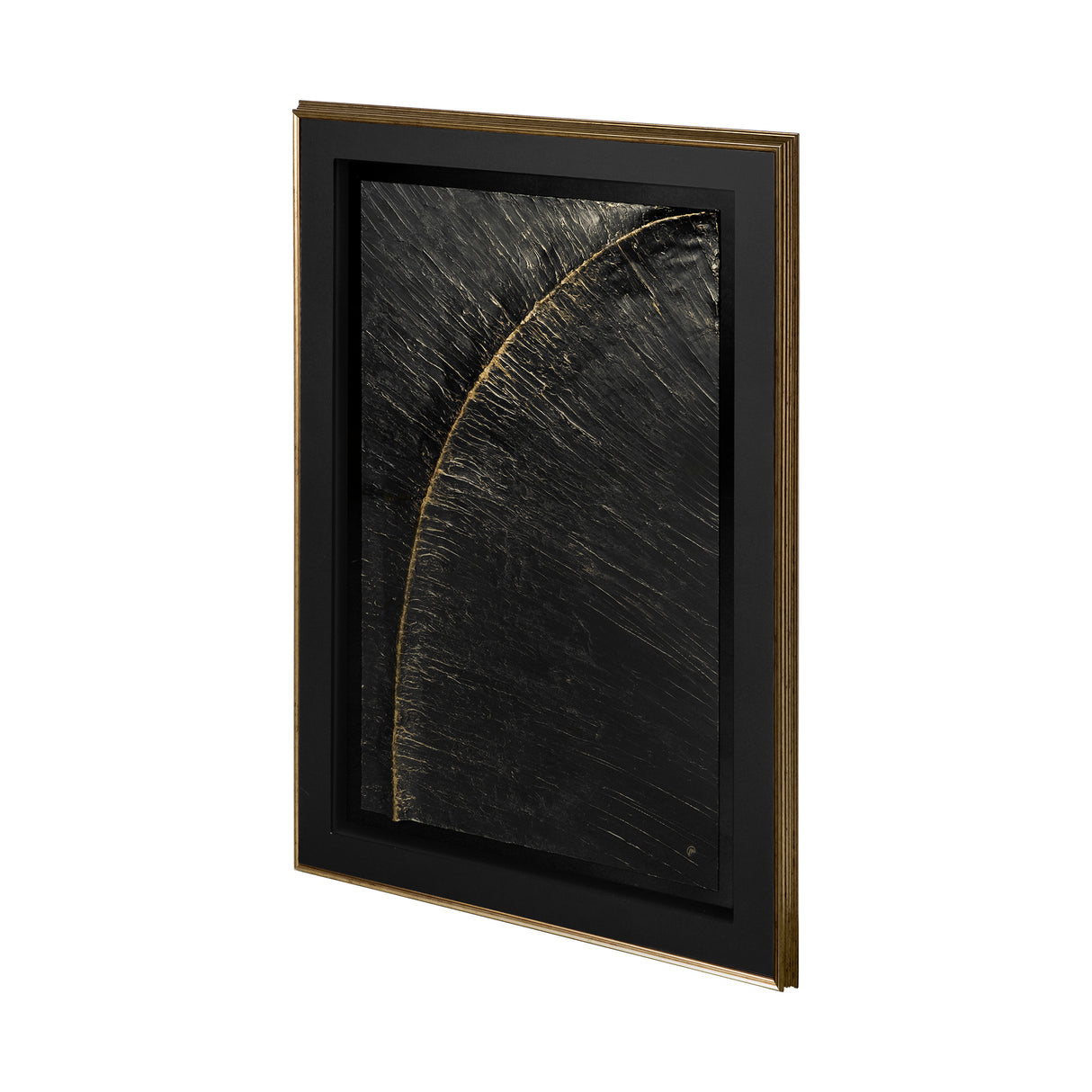 Fossil I by Studio M a handmade Original Framed Artwork under Glass from Mercana - Luna Furniture