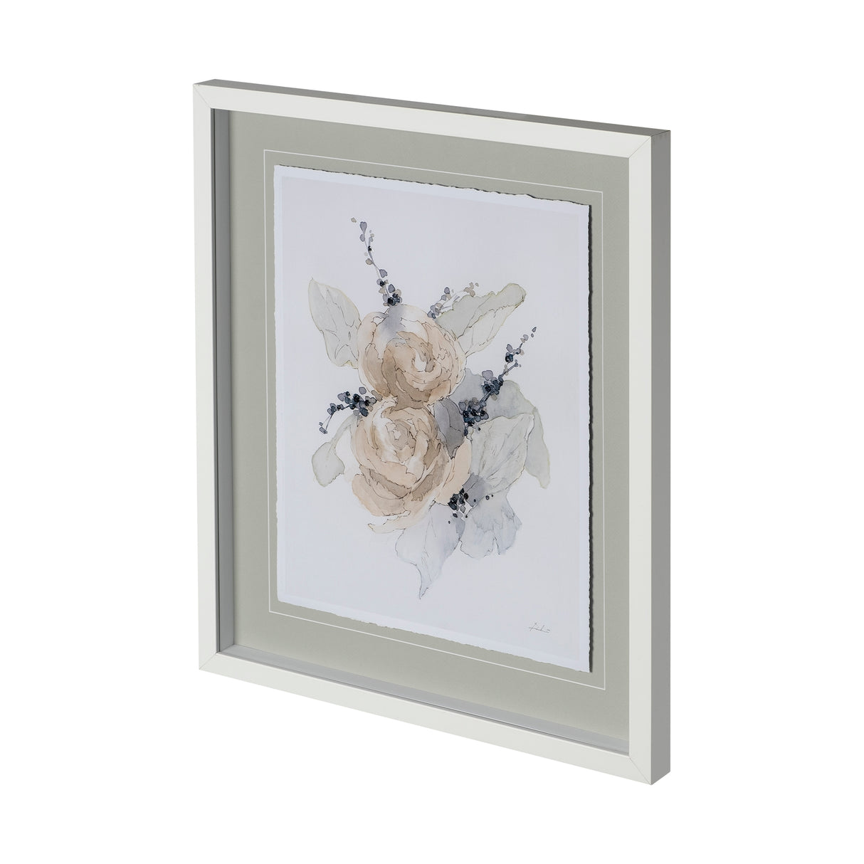 Together I by Melody Ducharme a Hand Embellished Textured Framed Art Print Matted under Glass from Mercana - Luna Furniture