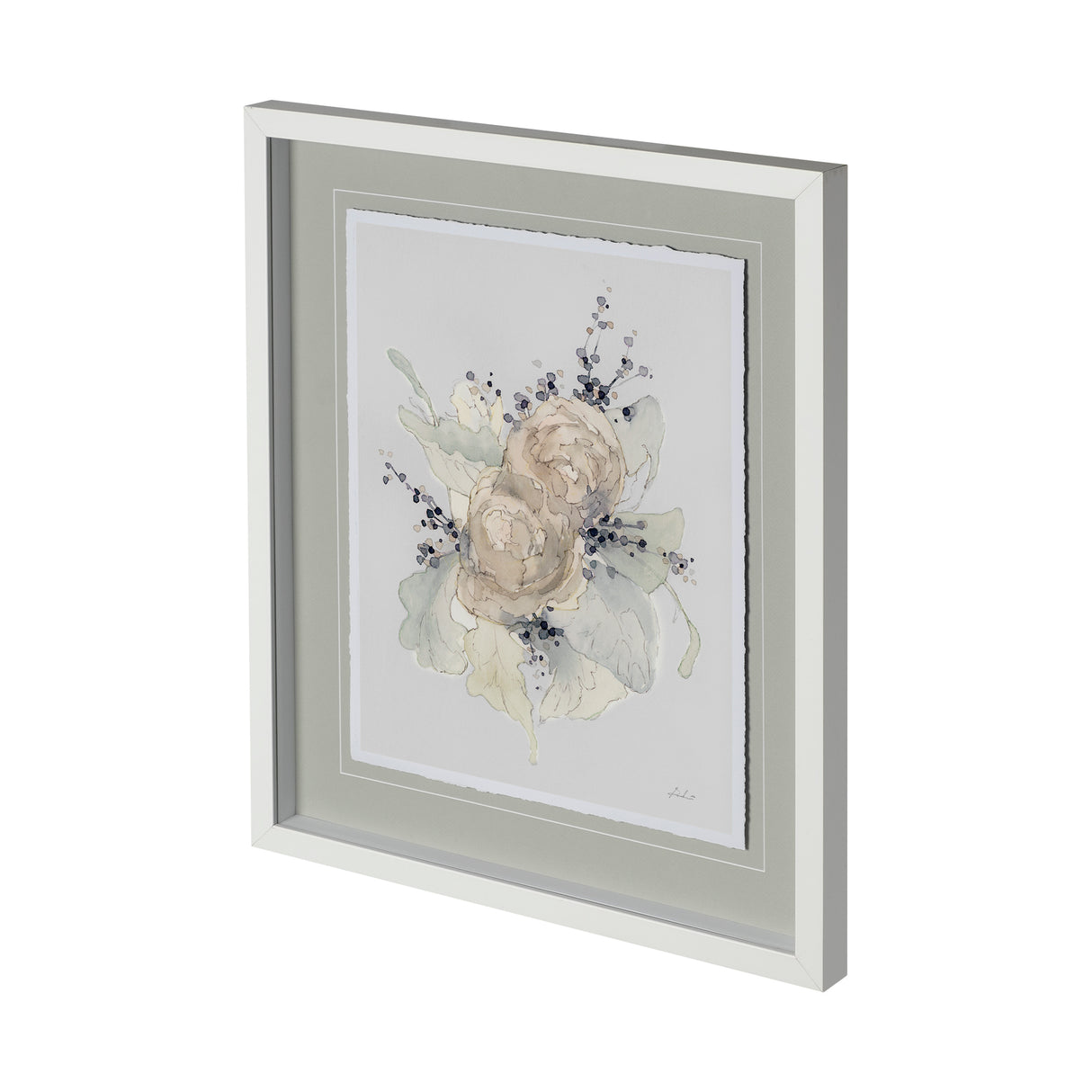 Together II by Melody Ducharme a Hand Embellished Textured Framed Art Print Matted under Glass from Mercana - Luna Furniture