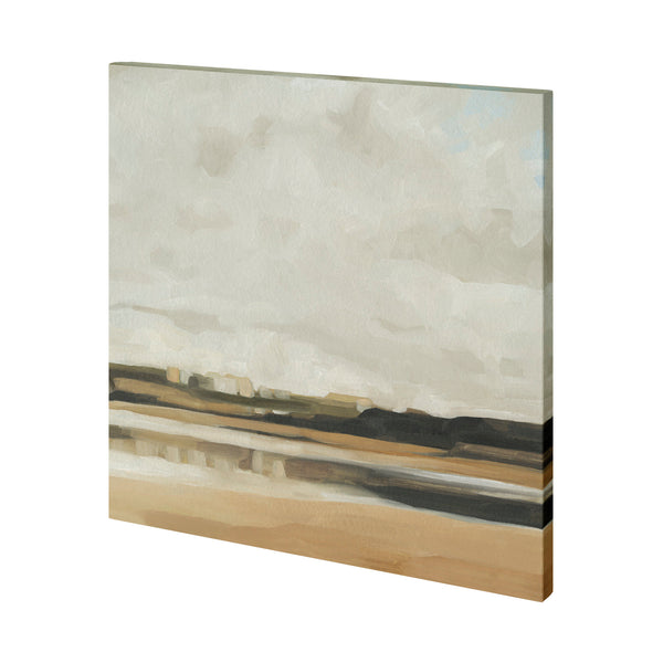 Wattwanderung II by Emma Scarvey a Hand Embellished Textured Canvas