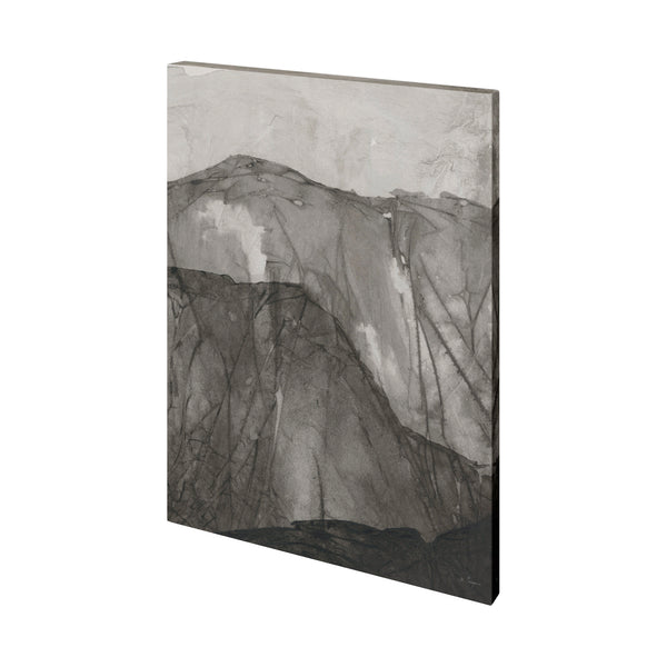 Rising Ridge I by Mercana Studio a Hand Embellished Textured Canvas