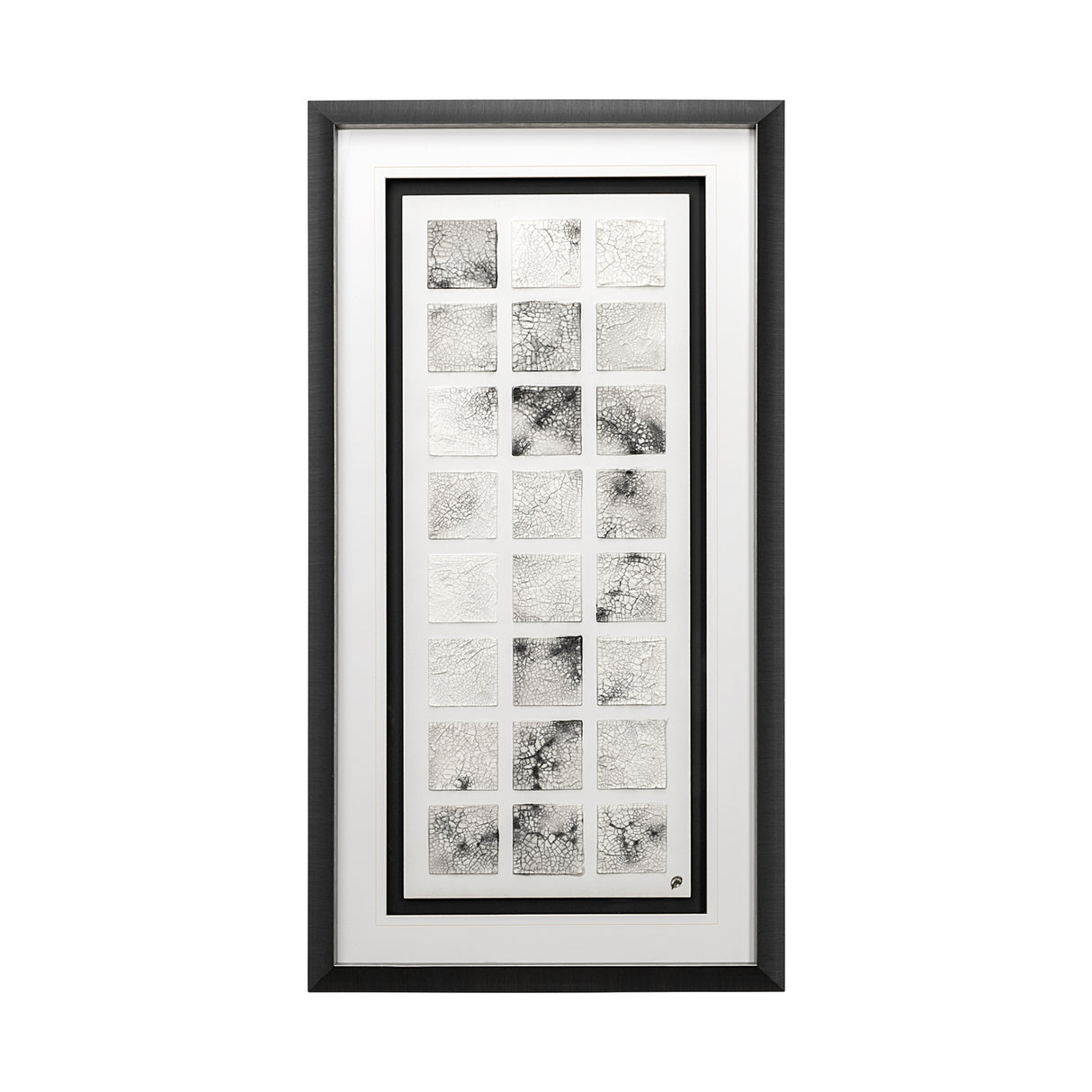 Cracking Blocks by Studio M a handmade Original Framed Artwork under Glass from Mercana - Luna Furniture