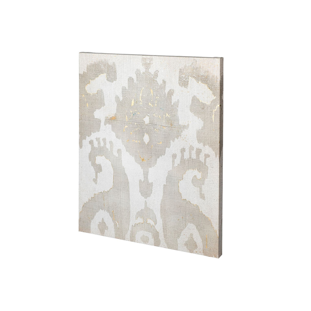 Shadow Ikat V by Chariklia Zarris a Hand Embellished Textured Canvas from Mercana - Luna Furniture