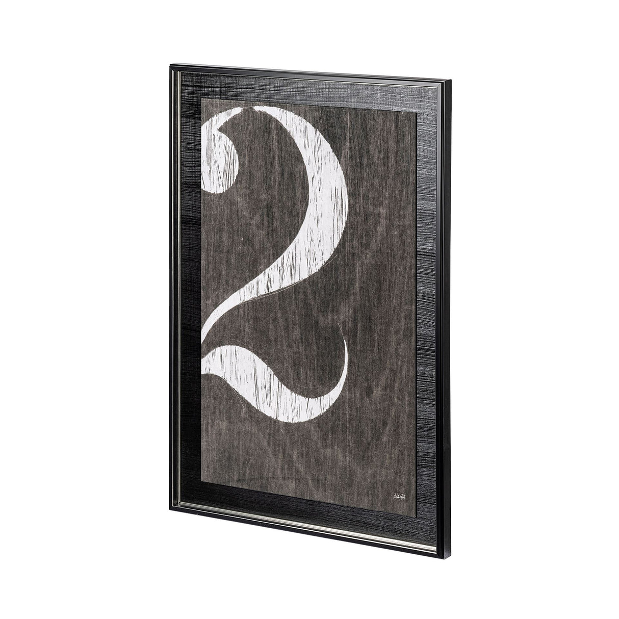 Value Collector 2 by Mercana Studio a Hand Embellished Textured Framed Art Print from Mercana - Luna Furniture