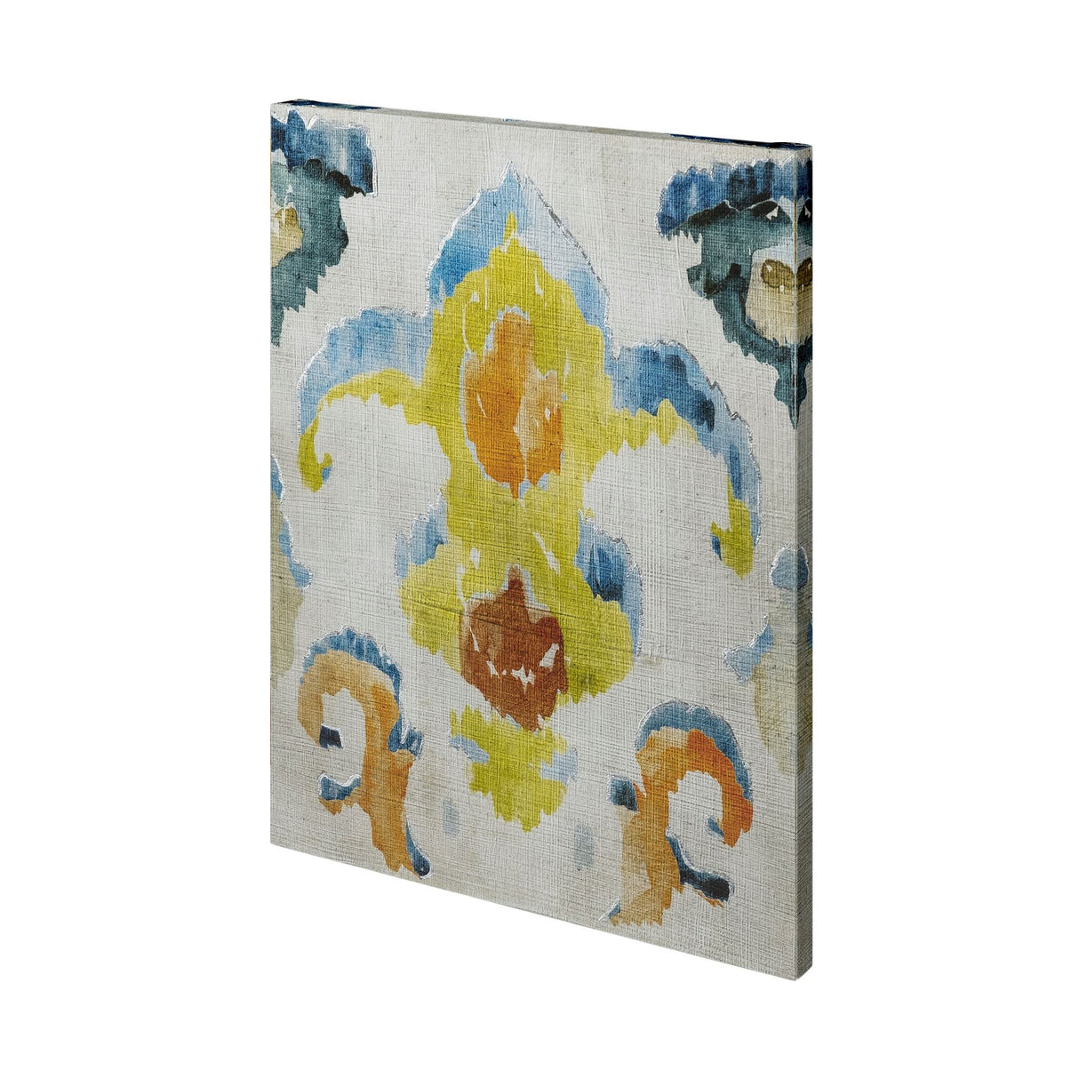 Bohemian Ikat II by Chariklia Zarris a Hand Embellished Textured Canvas from Mercana - Luna Furniture