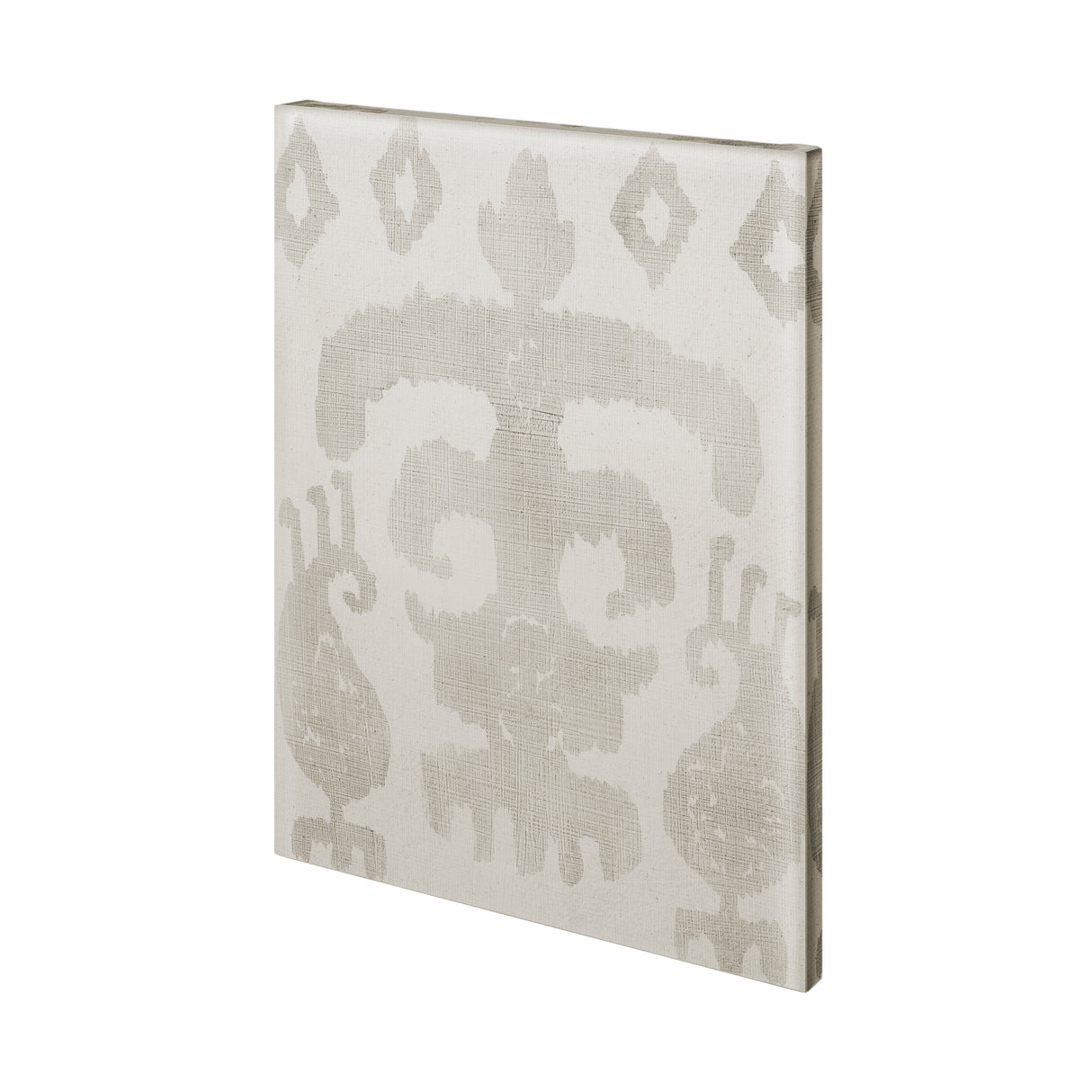 Shadow Ikat III by Chariklia Zarris a Hand Embellished Textured Canvas from Mercana - Luna Furniture