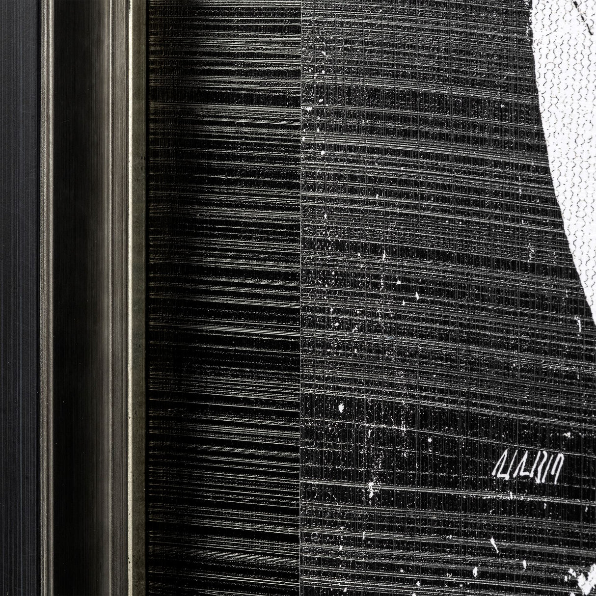 Value Collector 0 by Mercana Studio a Hand Embellished Textured Framed Art Print from Mercana - Luna Furniture