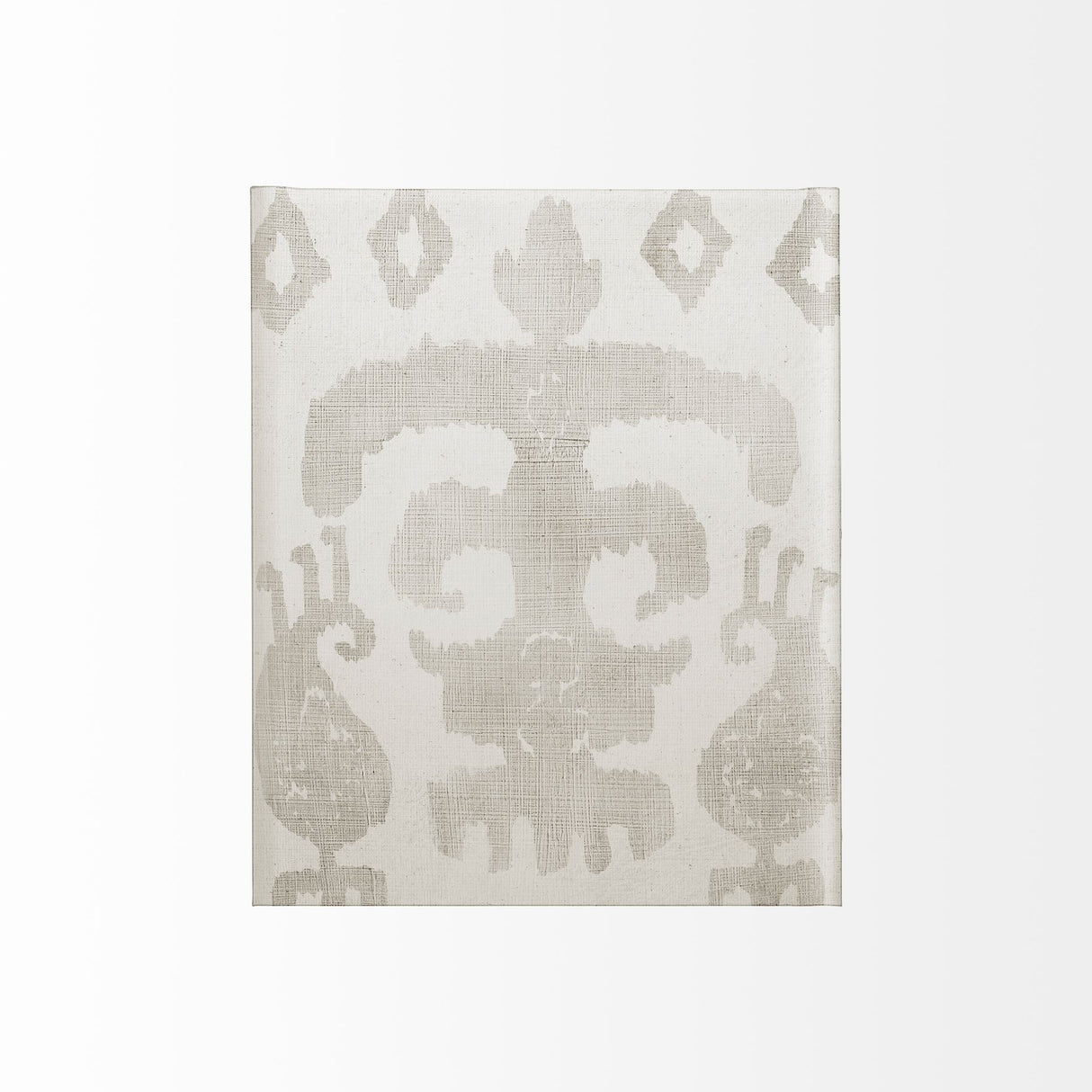 Shadow Ikat III by Chariklia Zarris a Hand Embellished Textured Canvas from Mercana - Luna Furniture