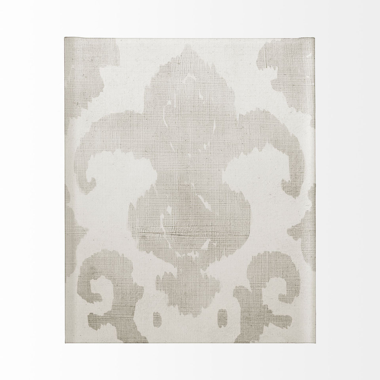 Shadow Ikat II (L) by Chariklia Zarris a Hand Embellished Textured Canvas from Mercana - Luna Furniture