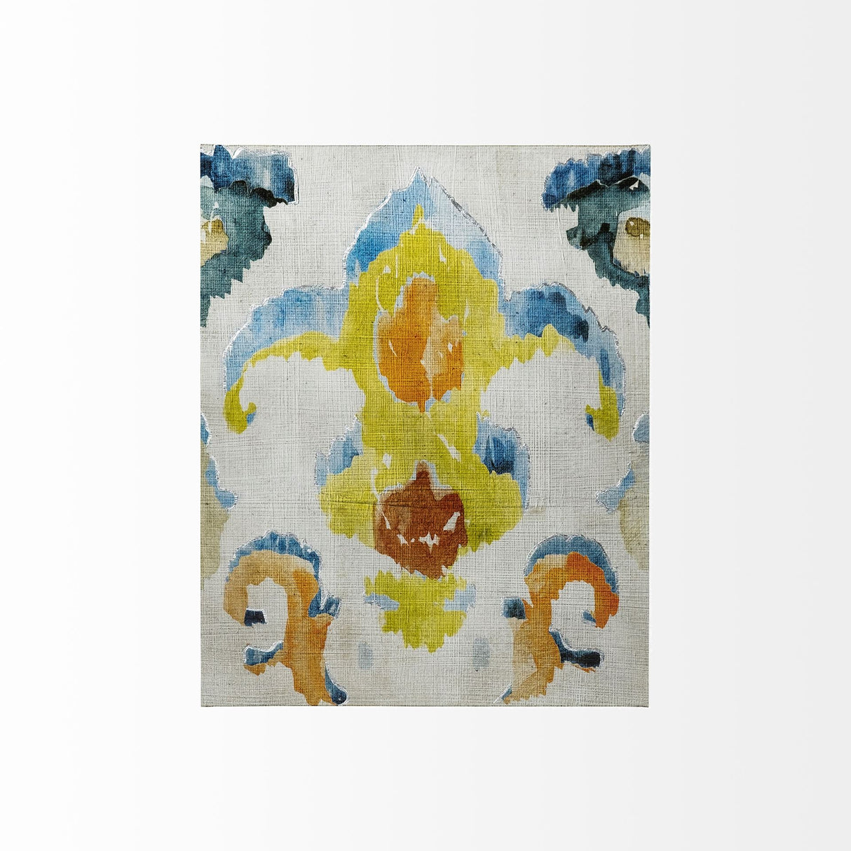 Bohemian Ikat II by Chariklia Zarris a Hand Embellished Textured Canvas from Mercana - Luna Furniture