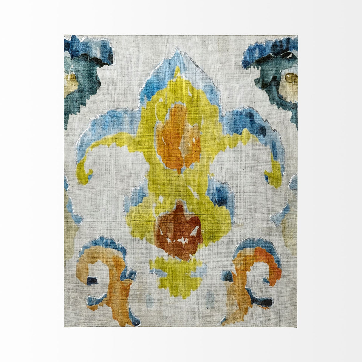 Bohemian Ikat II by Chariklia Zarris a Hand Embellished Textured Canvas from Mercana - Luna Furniture