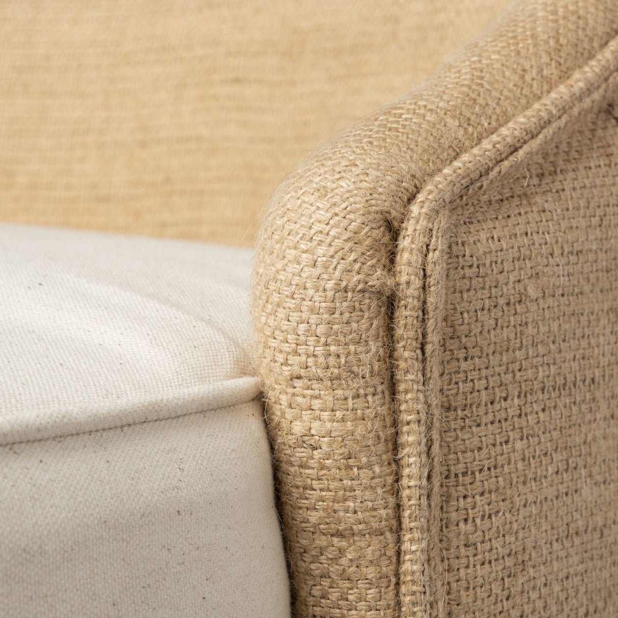 Monmouth 30.5" Seat Height Cream/Beige Fabric Seat Brown Wood Frame Bar Stool from Mercana - Luna Furniture