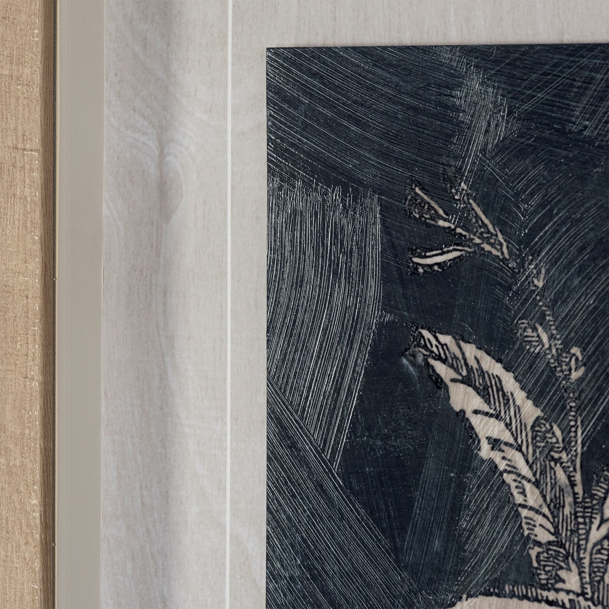 Vintage Fruit & Floral III by Megan Meagher Hand Embellished Framed Art Print Matted under Glass from Mercana - Luna Furniture