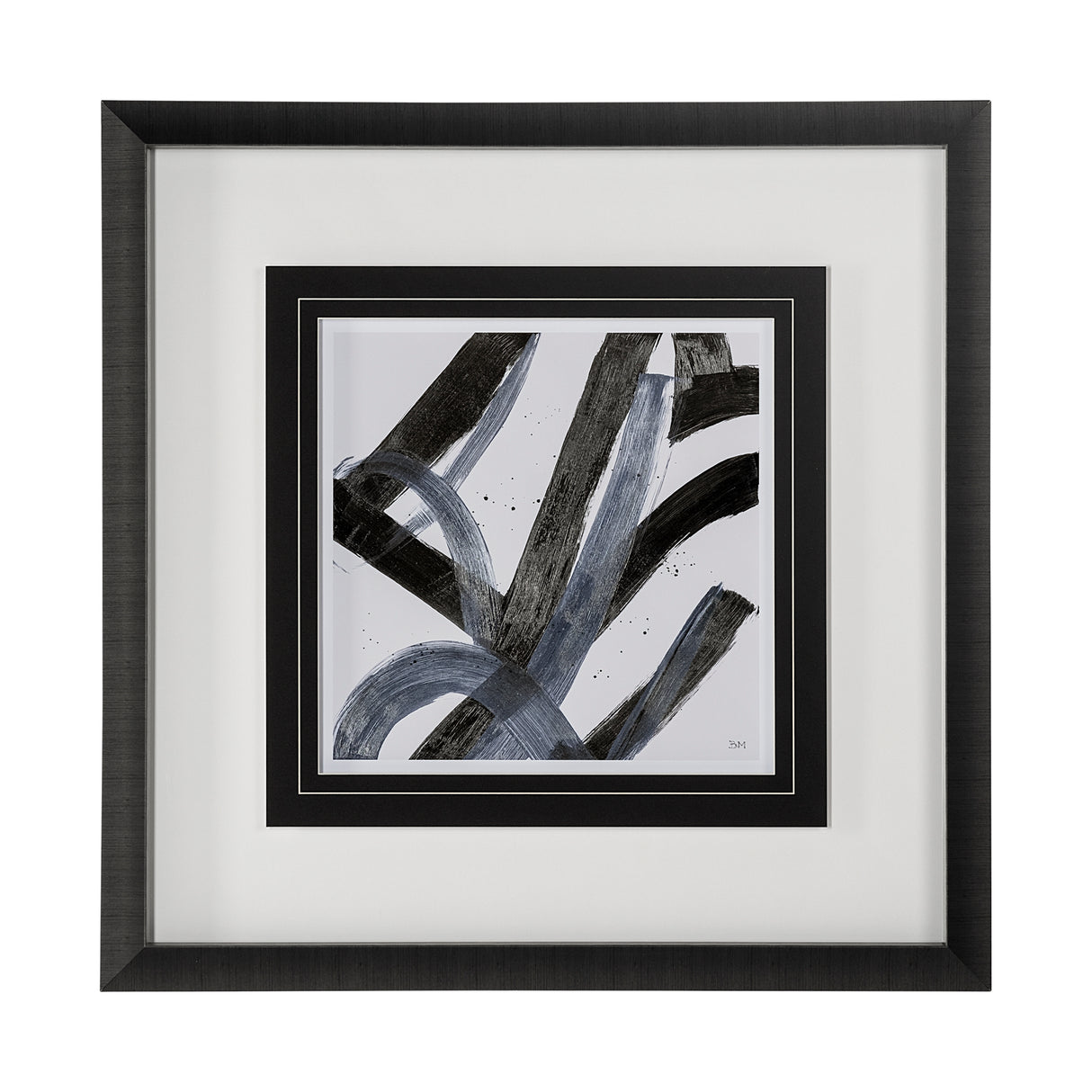 Low Storm I by Mercana Studio a Hand Embellished Textured Framed Art Print Matted under Glass from Mercana - Luna Furniture
