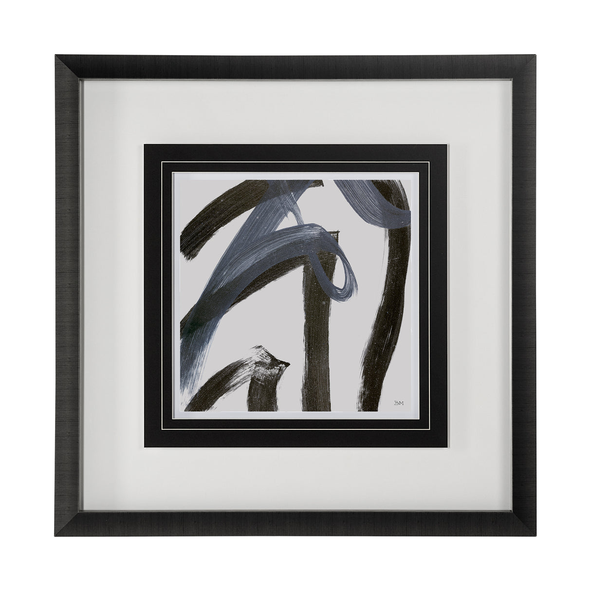 Low Storm II by Mercana Studio a Hand Embellished Textured Framed Art Print Matted under Glass from Mercana - Luna Furniture