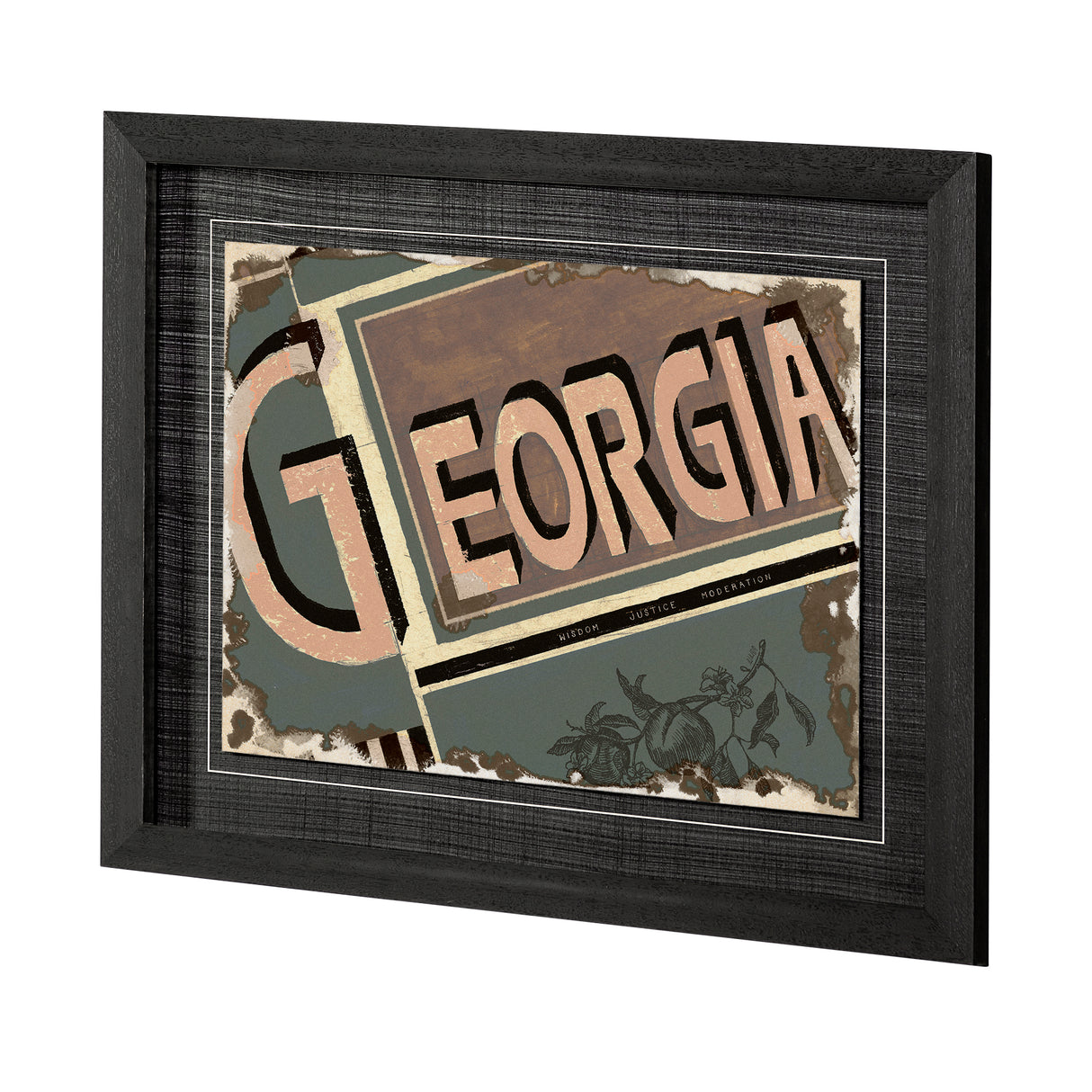 Georgia by Alarm a Hand Embellished Textured Framed Art Print from Mercana - Luna Furniture