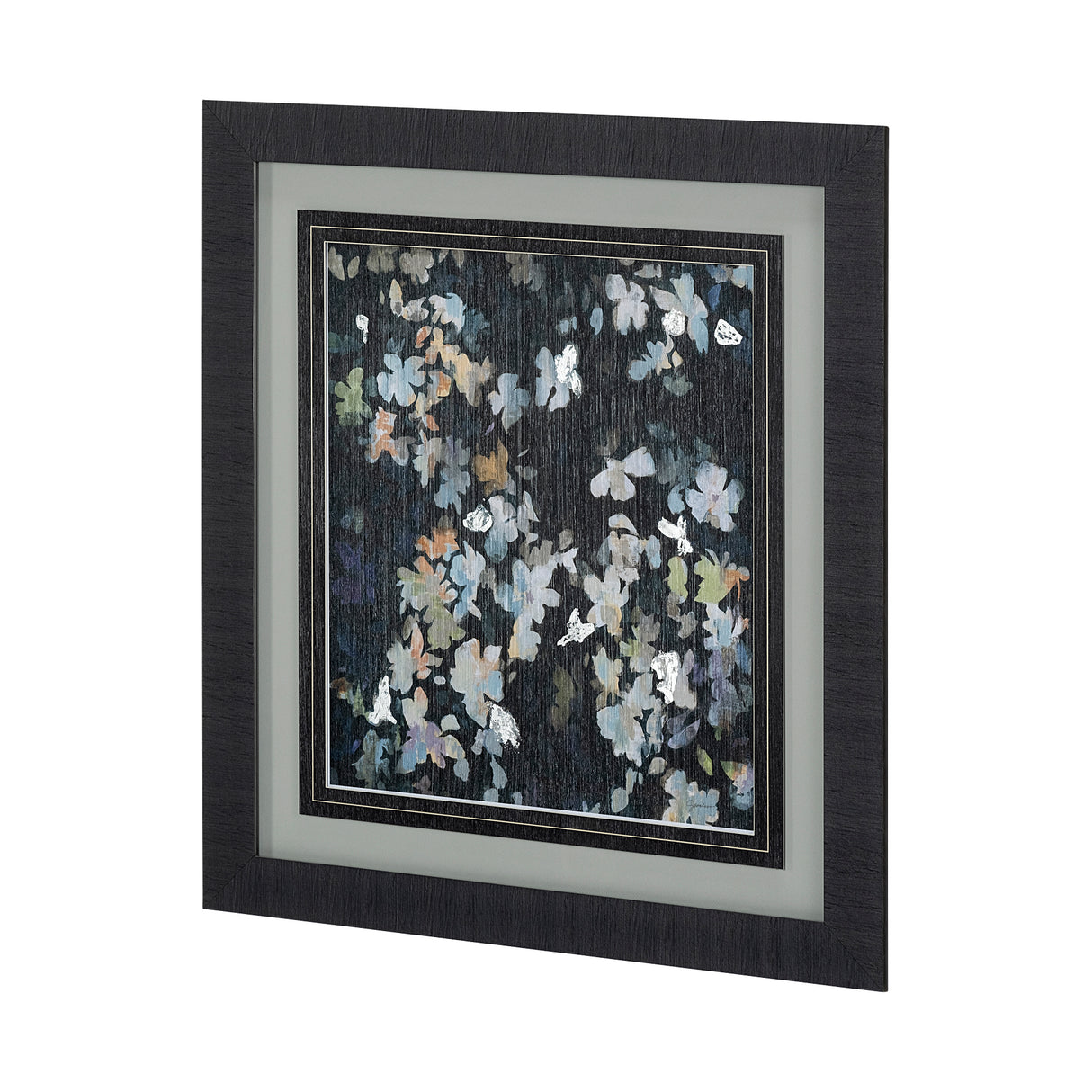 Whirlwind by Liz Jardine a Hand Embellished Textured Framed Art Print Matted under Glass from Mercana - Luna Furniture