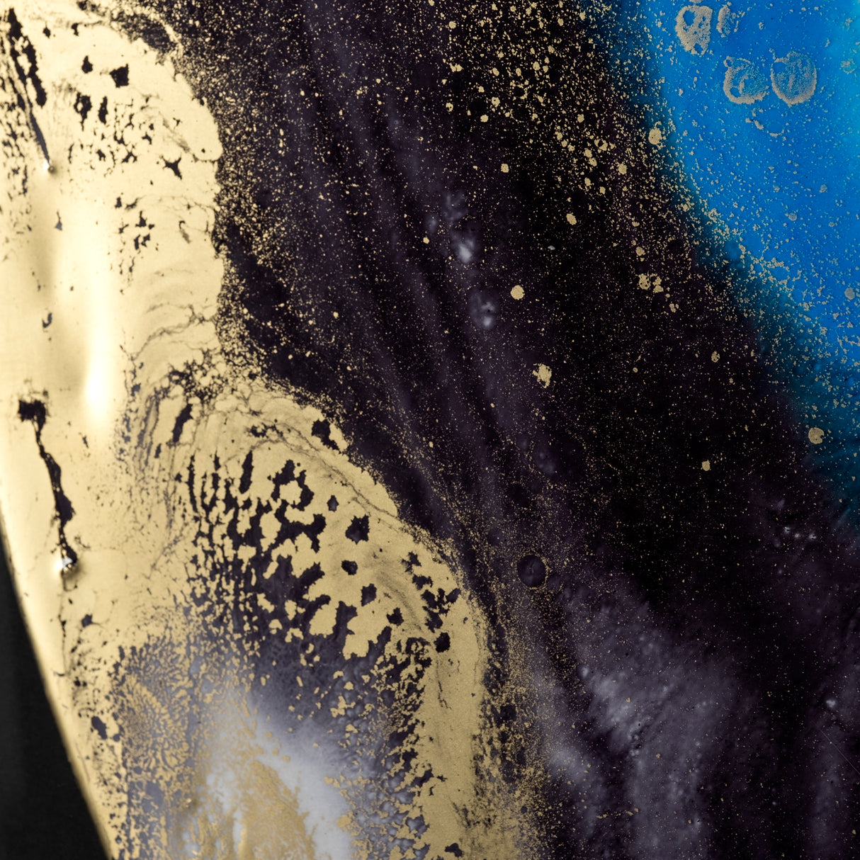 Blue Planet by Barbara Mercado a Framed Art Print Matted under Glass from Mercana - Luna Furniture