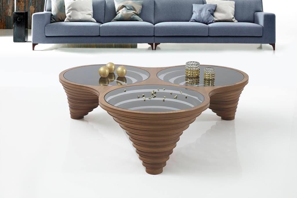 003 Walnut Coffee Table from Nova Furniture - Luna Furniture