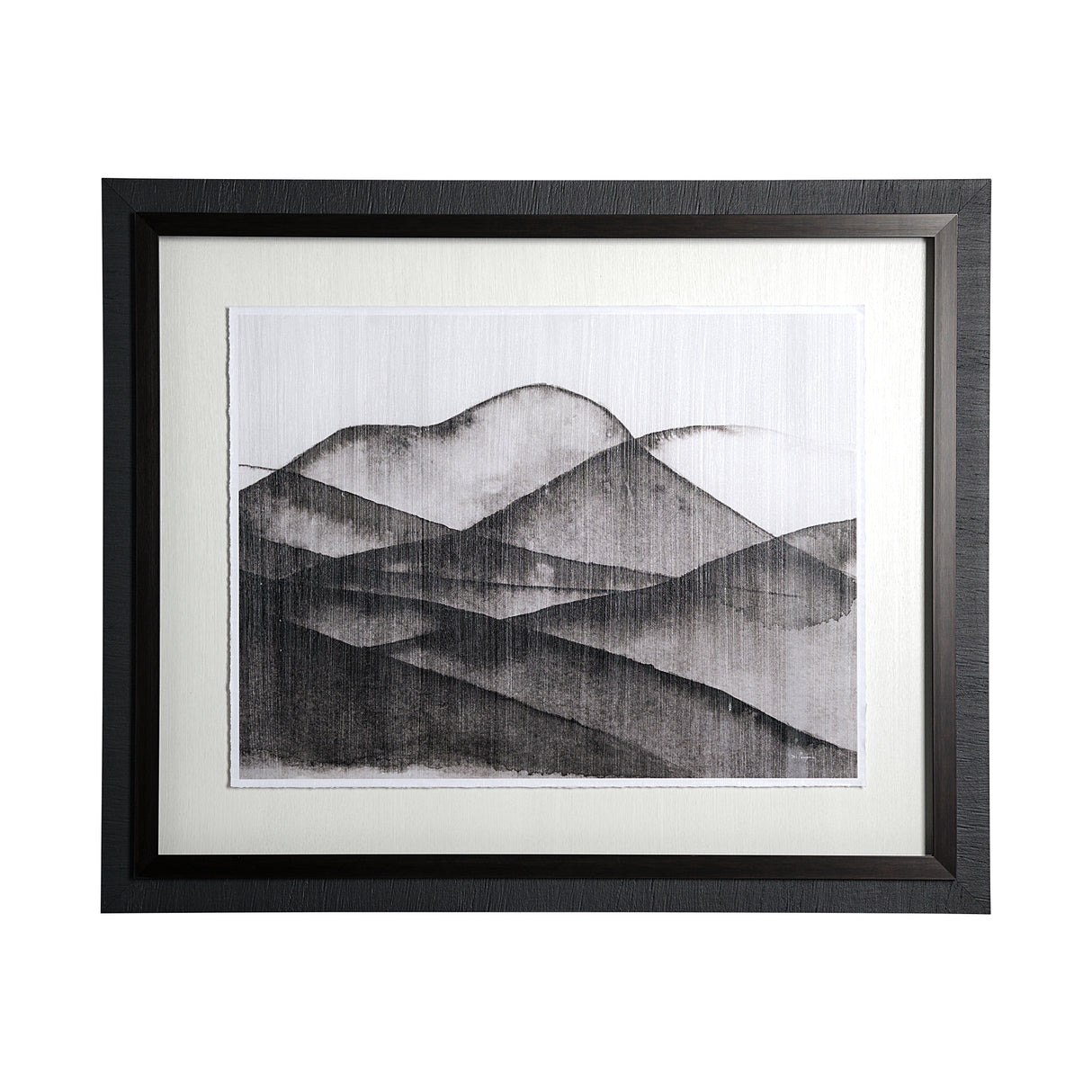 Beyond the Rainy Hills II by Mercana Studio Hand Embellished Framed Art Print Matted under Glass from Mercana - Luna Furniture