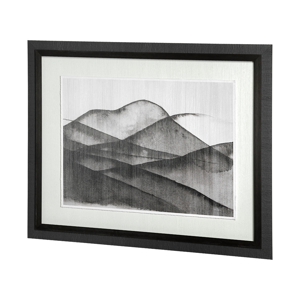 Beyond the Rainy Hills II by Mercana Studio Hand Embellished Framed Art Print Matted under Glass from Mercana - Luna Furniture