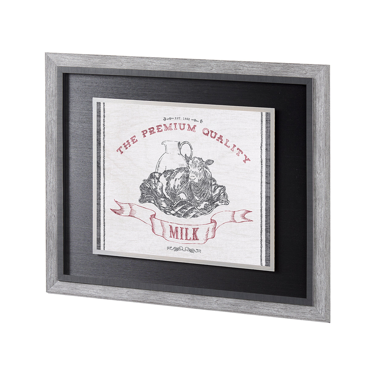 Farm Fresh I by Halle Rakka a Hand Embellished Textured Framed Art Print from Mercana - Luna Furniture