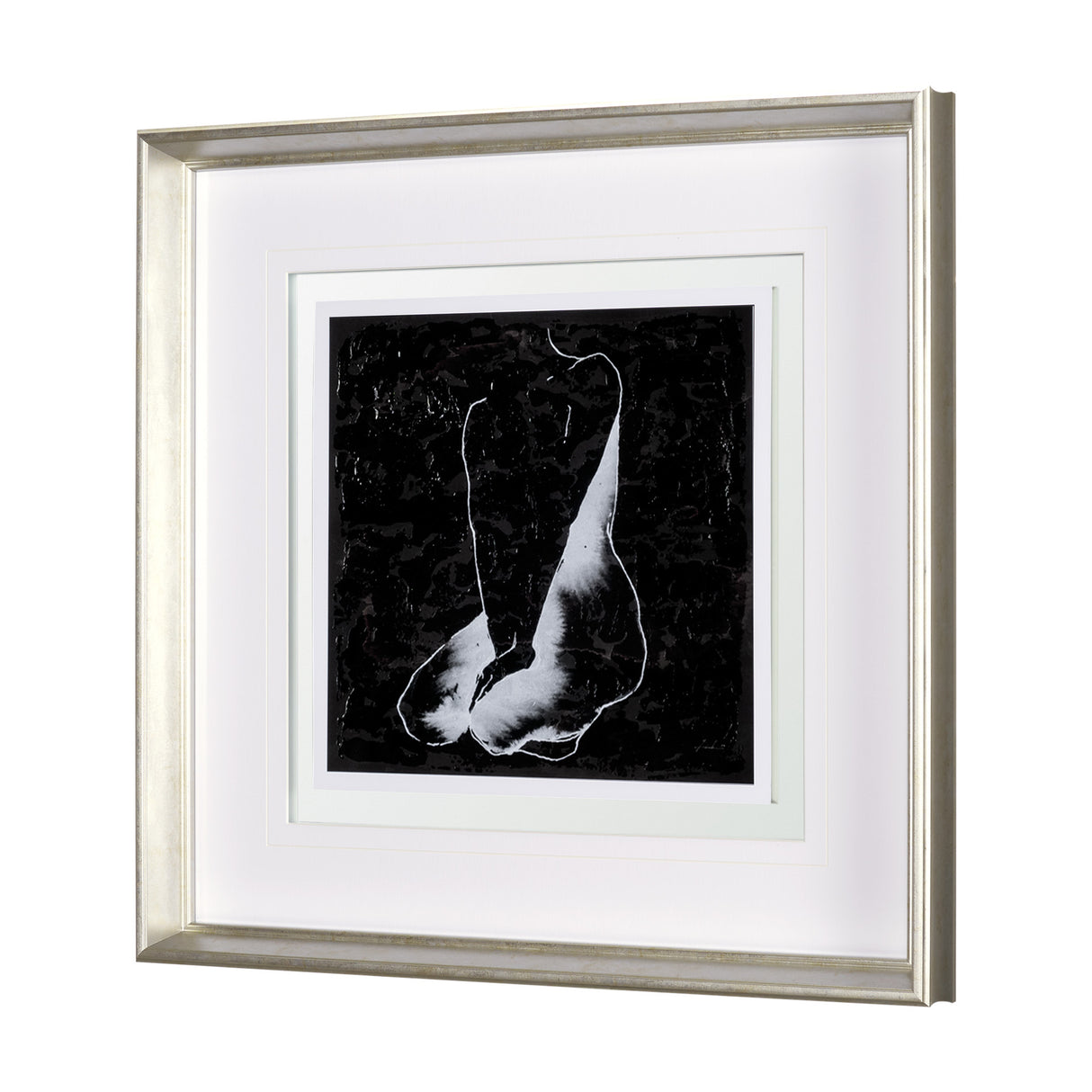 Andromedae VI by Melody D a Hand Embellished Textured Framed Art Print Matted under Glass from Mercana - Luna Furniture