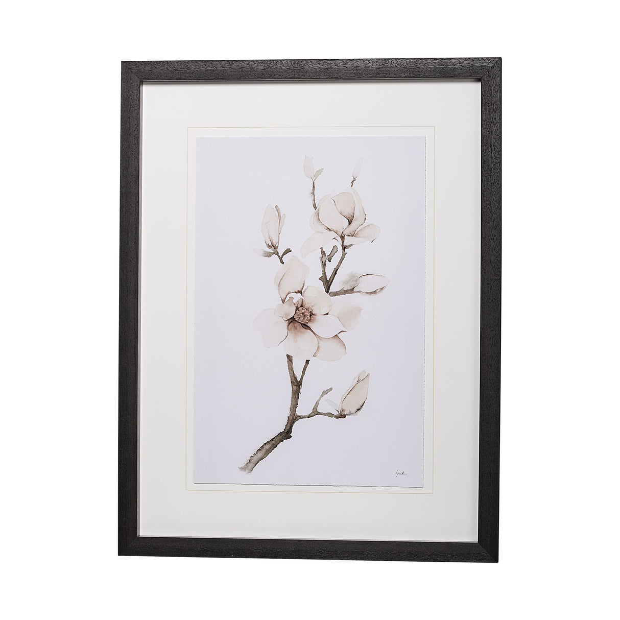 Magnolia III by Gabrielle C a Framed Art Print Matted under Glass from Mercana - Luna Furniture