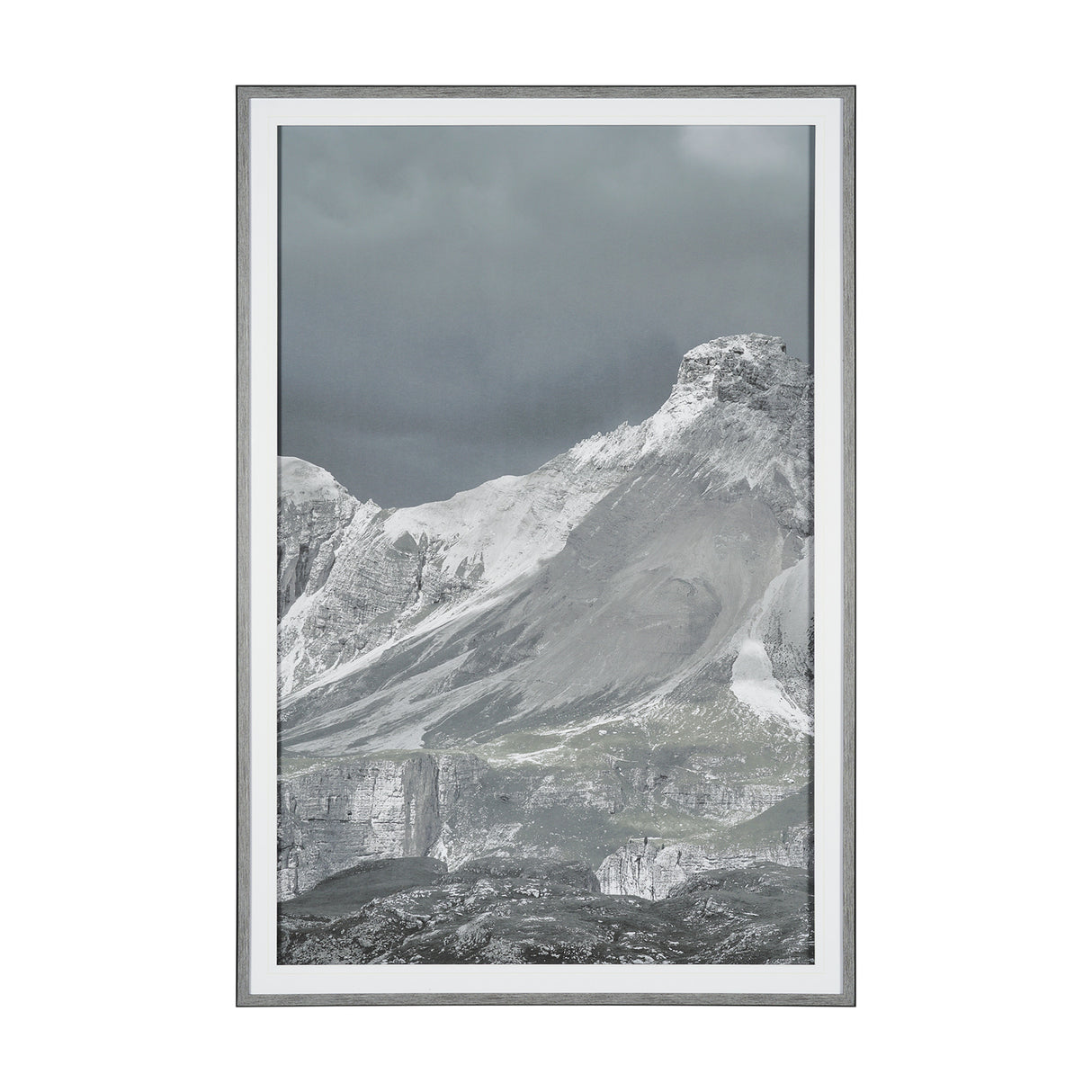 Europe Mountain 1 L by Chris Dunker a Framed Photo Art Print Matted under Glass from Mercana - Luna Furniture