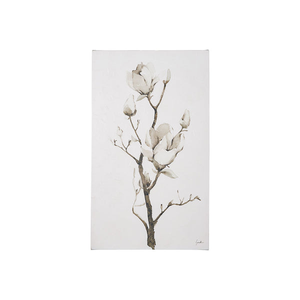 Magnolia II by Gabrielle Campbell a Hand Embellished Textured Canvas